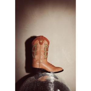 Baby girl cowboy boots Moonrise Olivia image-2