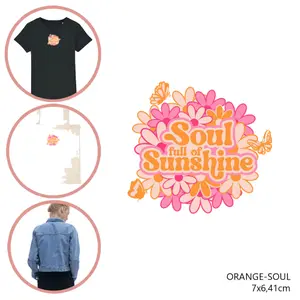 Fabric patch for women Moonrise DIY Soul image-0