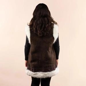 Dámský bezrukávový cardigan Moonrise Afghan Quinn image-2