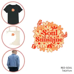 Fabric patch for women Moonrise DIY Soul image-0