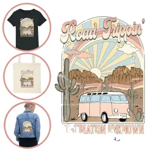 Fabric patch for women Moonrise DIY Road-Trippin image-0