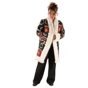 Women's parka Moonrise Afghan Suzani Saida