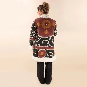 Women's parka Moonrise Afghan Suzani Saida image-1