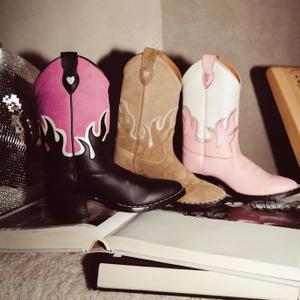 Baby girl cowboy boots Moonrise Sandy image-2