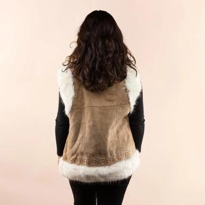 Dámský bezrukávový cardigan Moonrise Afghan Selina image-2