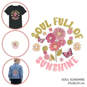Fabric patch for women Moonrise DIY Soul-Sunshine image-0