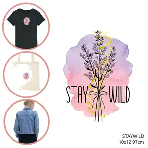 Fabric patch for women Moonrise DIY Staywild image-0