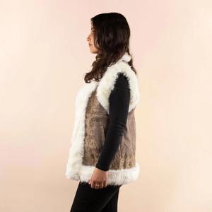 Dámský bezrukávový cardigan Moonrise Afghan Suse image-1