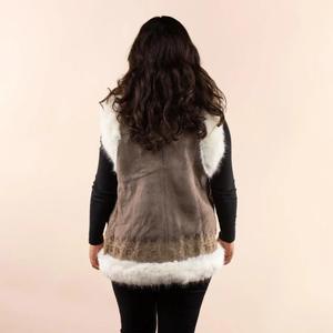 Dámský bezrukávový cardigan Moonrise Afghan Suse image-2