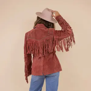 Cowgirl blazer for women Moonrise Taleen Rust image-1