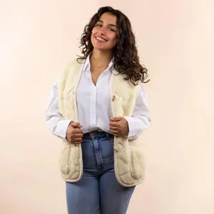 Chaleco polar mujer Moonrise Teddy 3D image-1