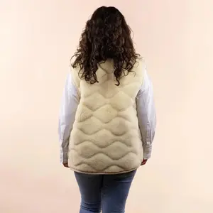 Chaleco polar mujer Moonrise Teddy 3D image-2