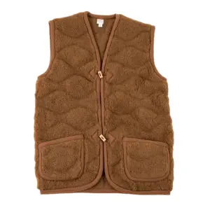 Dames zonder mouwen fleece Moonrise Teddy 3D image-0