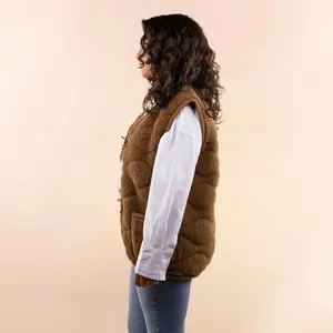 Dames zonder mouwen fleece Moonrise Teddy 3D image-3