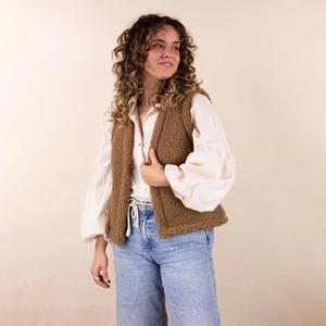 Women's sleeveless fleece Moonrise image-1