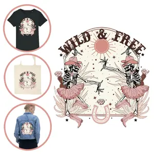 Fabric patch for women Moonrise DIY Wild-Free image-0
