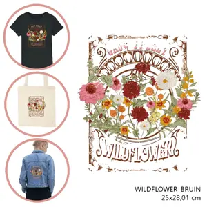 Fabric patch for women Moonrise DIY Wildflower Bruin image-0