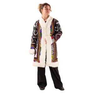 Parka femme Moonrise Afghan Suzani Zahir image-0