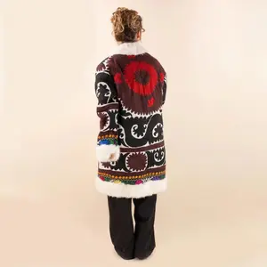 Parka femme Moonrise Afghan Suzani Zahir image-1