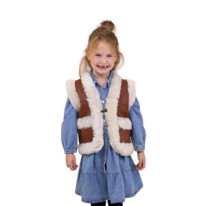 Sleeveless jacket for girls Moonrise Zehra