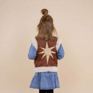 Sleeveless jacket for girls Moonrise Zehra image-1