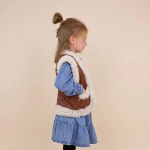Sleeveless jacket for girls Moonrise Zehra image-2