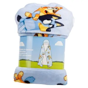 Koc z kapturem Moose Bluey Coral image-2