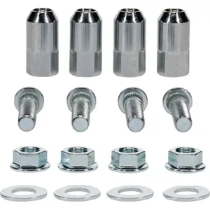 Wheel Stud with Nuts and Washers Moose Polaris 85-1127 image-0