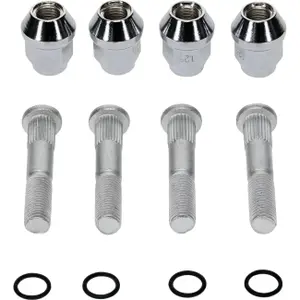 Wheel Stud with Nuts and Washers Moose Suzuki 85-1145 image-0