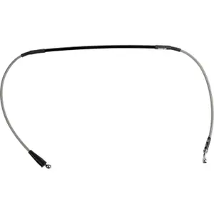 Stainless Steel Braided Brake Line with Adjustable Fitting Moose Honda CRF 450 R image-0