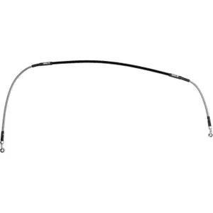 Stainless Steel Braided Brake Line Moose Honda CRF 150 F image-0
