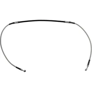 Stainless Steel Braided Brake Line Moose Honda CRF 250 R H02-1-074/P-CL image-0