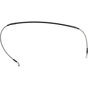 Stainless Steel Braided Brake Line Moose Honda CRF 250 F H02-1-079/P-CL image-0