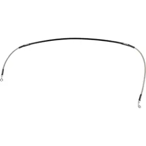 Stainless Steel Braided Brake Line Moose Honda CRF 250 F 2016-2025 image-0