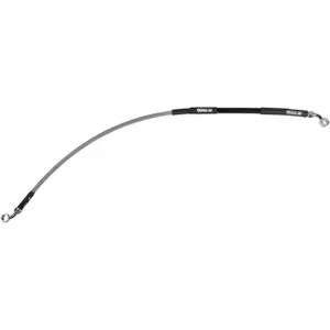 Stainless Steel Braided Brake Line Moose Honda CRF 450 RL image-0