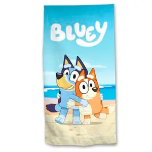 Children's microfiber towel Moose Bluey image-0