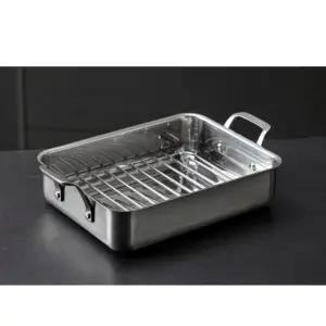 Roasting pan with stainless steel rack Morsø 79Nord image-1