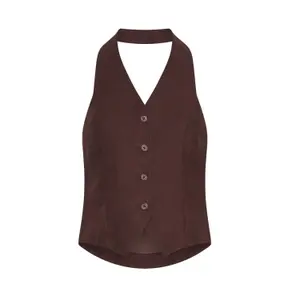 Chaleco de mujer Moss Copenhagen Naira Claritta Halterneck image-0