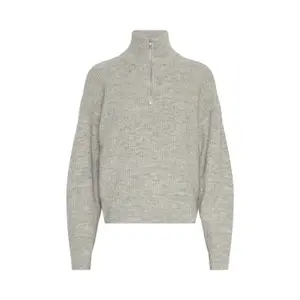Pullover mit Reißverschluss, Damen Moss Copenhagen Meilani Gytta image-0