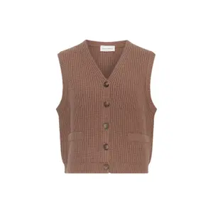 Sleeveless vest for women Moss Copenhagen Riani Amaria image-0