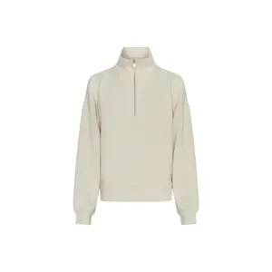 Women's 1/4 zip sweatshirt Moss Copenhagen HIlliana Ima Q image-0