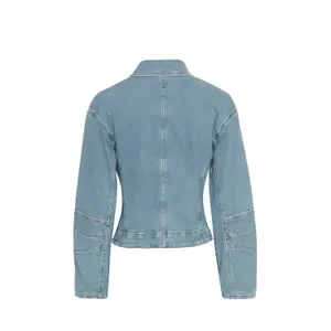 Women's denim jacket Moss Copenhagen Kabana Tua image-1