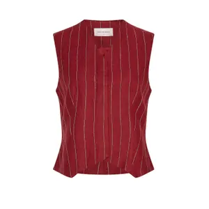 Sleeveless vest for women Moss Copenhagen Claritte image-0