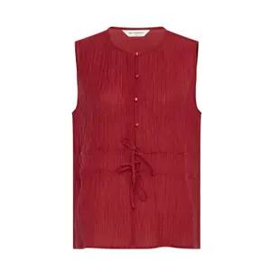 Sleeveless blouse for women Moss Copenhagen Celaene image-0
