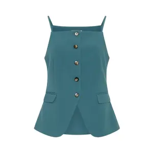 Women's Sleeveless Suit Vest Moss Copenhagen Kailene Michelle image-0
