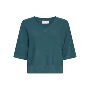 Pull 2/4 col V women’s Moss Copenhagen Thamira image-0