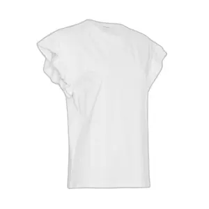 T-shirt femme Moss Copenhagen Liv Organic Frill image-1