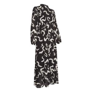 Sukienka damska Moss Copenhagen Kelsey Rikkelie Maxi AOP image-1