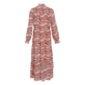 Robe maxi femme Moss Copenhagen Panthea Rikkelie AOP image-2