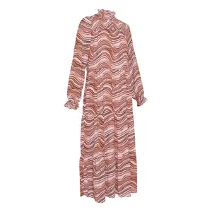 Robe maxi femme Moss Copenhagen Panthea Rikkelie AOP image-1